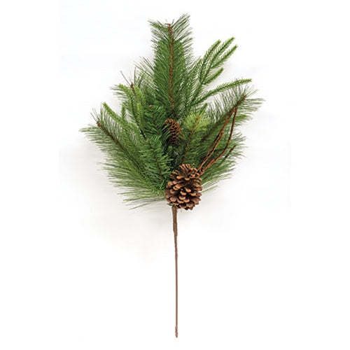 Mixed Northern Pine & Pine Cone Spray - 26"