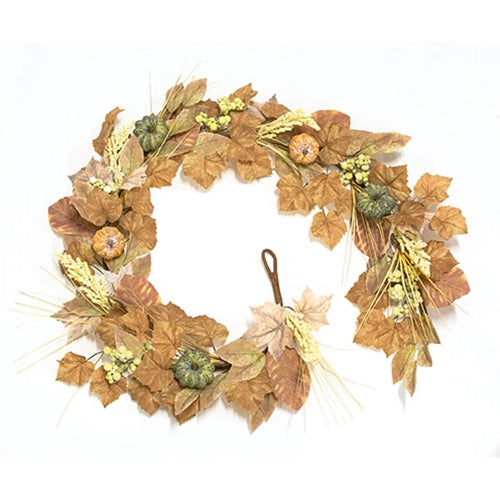 Wind Washed Fall Foliage Garland 5.5 Ft. – Primitive Renditions