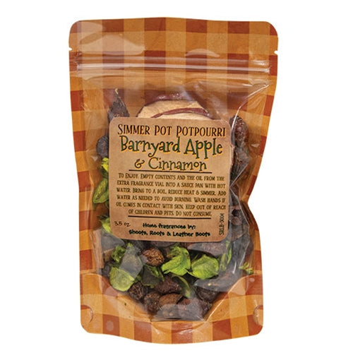 Barnyard Apple & Cinnamon Simmer Pot Potpourri - 3.5oz.