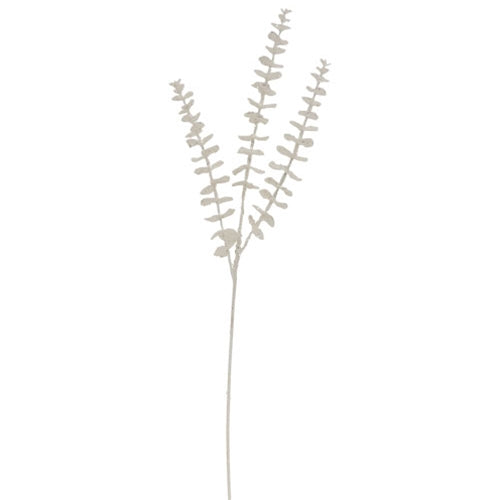 White Icy Wonderland Eucalyptus Spray - 26"