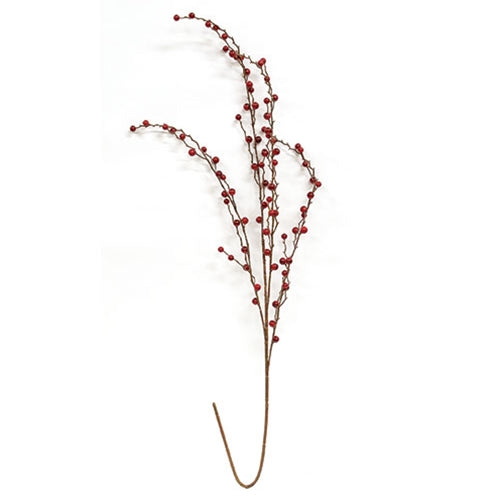 Burgundy Berries Spray - 39"