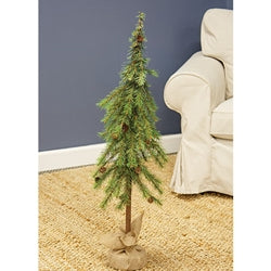 Luxemburg Pine Tree With Burlap Base - 3 Ft.