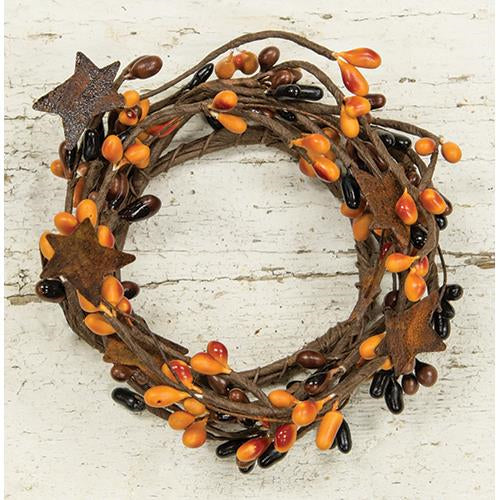 Pip Berry Ring With Stars Primitive Mix 2"