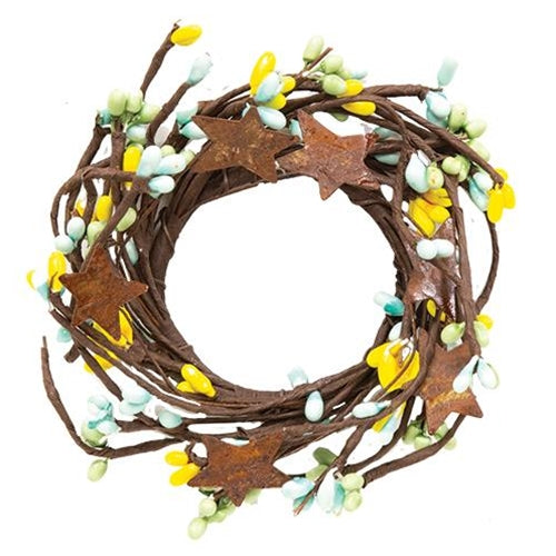 Pip Berry Ring With Stars Spring Mix 2"