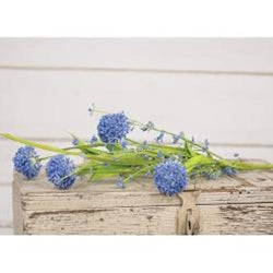 Thistle Heather Ball Spray Blue