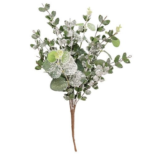 Snowy Eucalyptus Bush 16"