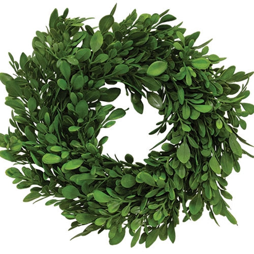 Evergreen Boxwood Wreath - 9"