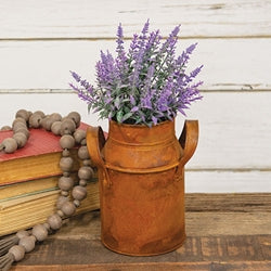 Flocked French Lavender Mini Bush 9"