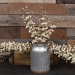 Cream Curly Q & Pip Berry Spray 20"