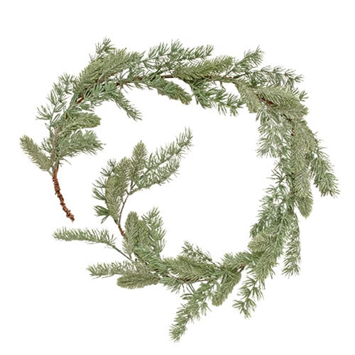Olde World Sparkle Pine Garland - 5 Ft.