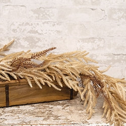 Soft Touch Fall Faded Norfolk Pine Garland - 4 Ft.