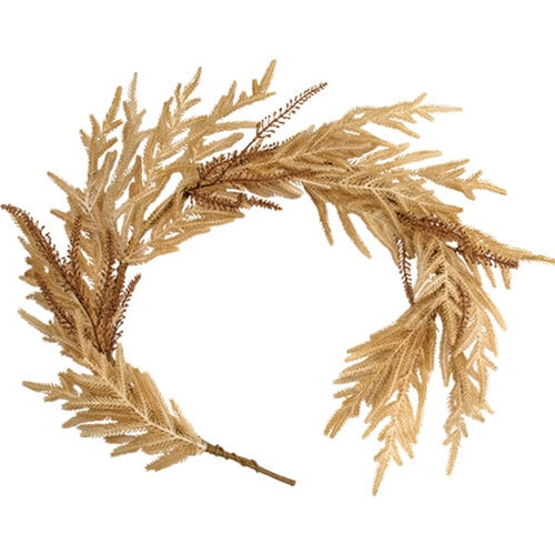 Soft Touch Fall Faded Norfolk Pine Garland - 4 Ft.