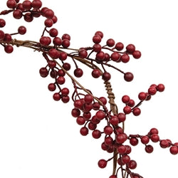 Burgundy Mountain Berry Garland - 4 Ft.