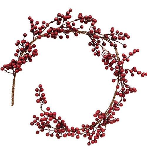 Burgundy Mountain Berry Garland - 4 Ft.