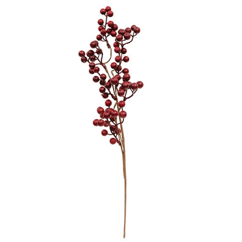 Burgundy Mountain Berry Spray - 19"