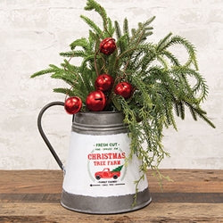 Gleaming Red Jingle Bells Spray - 17.5"
