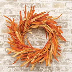 Soft Touch Tucson Yucca Leaves Wreath - 24"