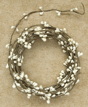 Ivory Pip String Garland 18 ft.