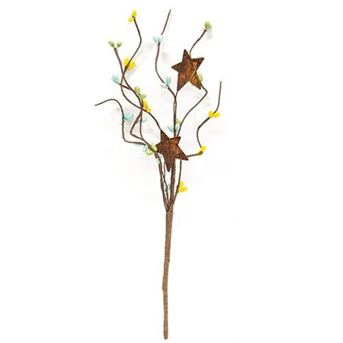 Spring Mix Pip & Star Pick 12"