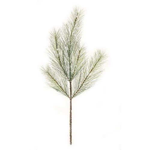 Snowy Silver Fir Spray 24"