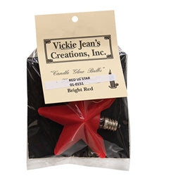 Red Star Bulb - 3"