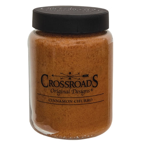 Cinnamon Churro Jar Candle - 26oz.