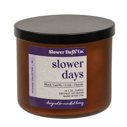 Slower Days Jar Candle - 14.5oz.