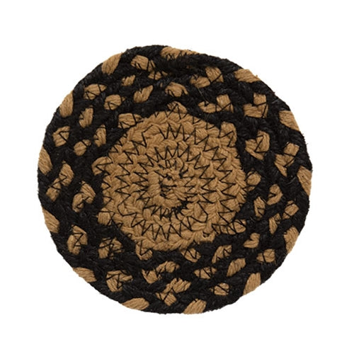 Braided Ebony Coaster