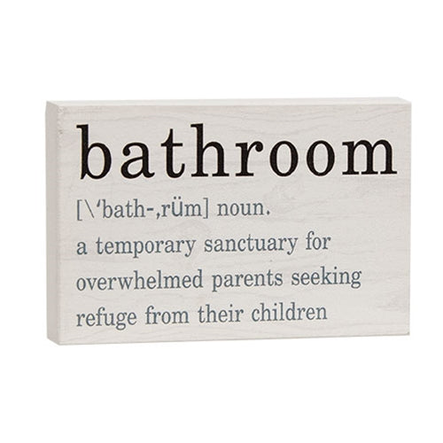 Bathroom Definition Block