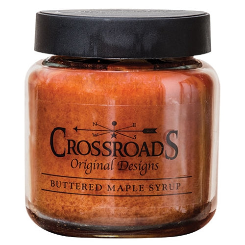 Buttered Maple Syrup Jar Candle 16oz