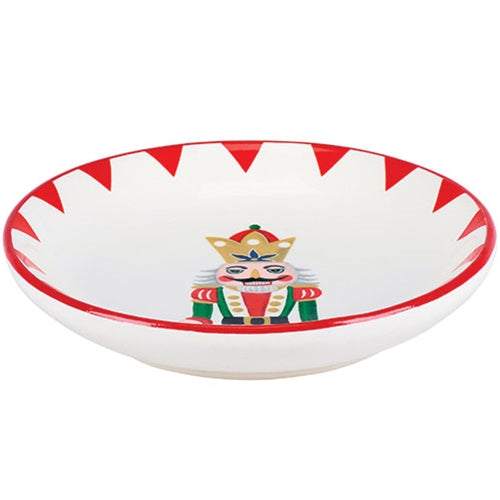 Ceramic Nutcracker Pasta Bowl