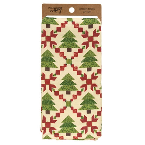 Tree Quilt Kitchen Towel