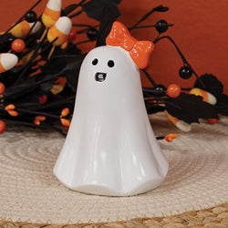 Resin Bow Ghost - 4.75"H