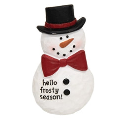 2/Set - Frosty Vibes Resin Snowman Magnets