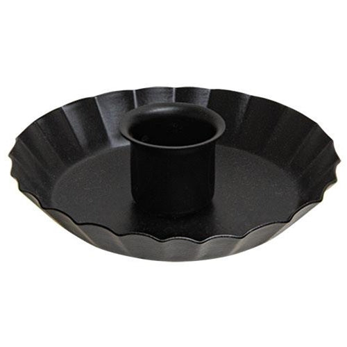 Fluted Taper Holder Black