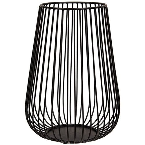 Black Wire Candle Holder Large