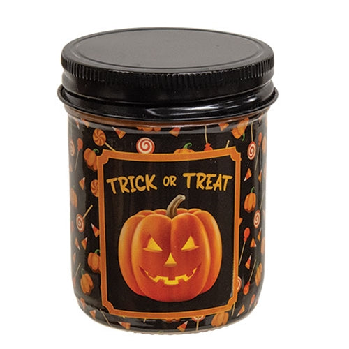 Trick Or Treat Vanilla Pumpkin Jar Candle - 7 oz.