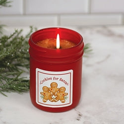 Cookies For Santa Gingerbread Cookie Jar Candle - 7 oz.