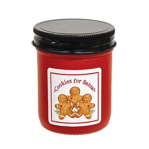 Cookies For Santa Gingerbread Cookie Jar Candle - 7 oz.