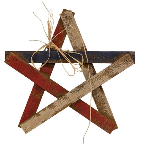 Rustic Lath Americana Star - 16"