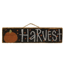 Rustic Polka Dot Lath Fall Sign - 3 Asstd.
