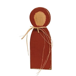 4/Set - Rustic Wood Nativity & Manger