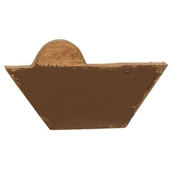 4/Set - Rustic Wood Nativity & Manger