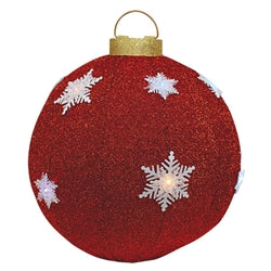 LED Collapsible Christmas Ball Ornament 3 Asstd.