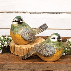 Resin Watercolor Bluebird - 7"L x 4.25"H - 2 Asstd.