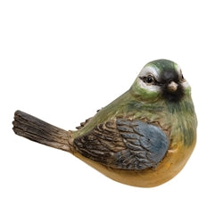 Resin Watercolor Bluebird - 3.5"L x 2.5"H - 3 Asstd.
