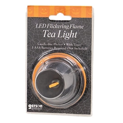 LED Halloween Flickering Flame Tealight