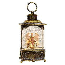 Nativity Spinning Water Globe Lantern - 2 Asstd.