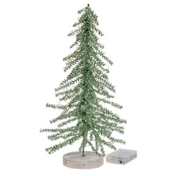 2/Set - Sparkling LED Tinsel Trees - 2 Asstd.
