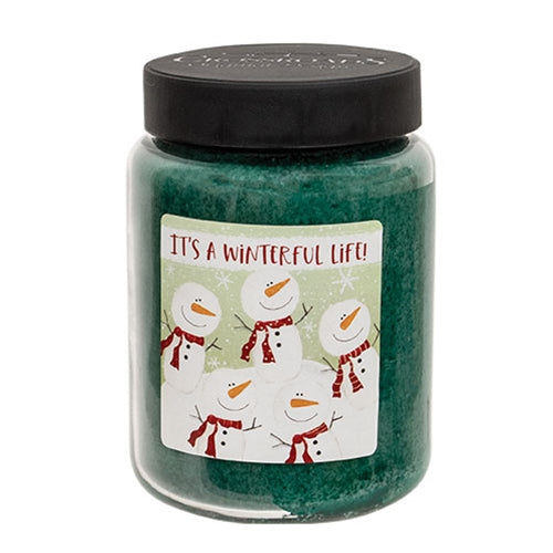 It's a Winterful Life Balsam Fir Jar Candle - 26oz.